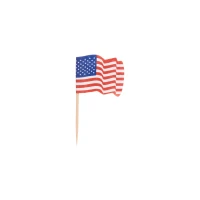 USA-Wimpel am Stab - 500 Stk./Pck