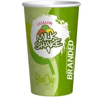 Bedruckte Bio-Milkshakebecher PLA 500cc/20oz