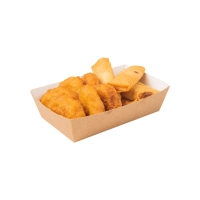 Pommes-Schale A9 Premium 120x70mm – 500 Stk./Karton.