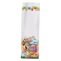 Bodenbeutel 80 + 50 x 250 mm Osterhase - 1.000 Stück