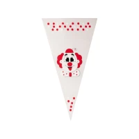 Clown-Spitztüten - 180 x 370 mm - 0,5 Pfund - 1.000 Stück