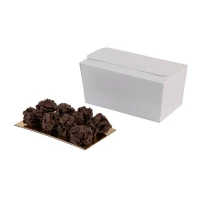 Pralinenschachtel weiß 500 g - 100 Stück