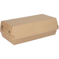 Baguettebox - Karton - 22x10,7x7,5 cm - „Notpla“ - 130 Stk/Pck