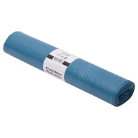 Müllsäcke Poly-Line Blau LDPE - 40my - 80x110cm 130 Liter - 200 Stück