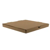Pizzakartons Kraft - 32x32x4cm - 50 Stk./Pkt.