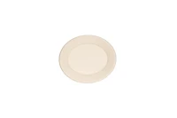 Ovales Zuckerrohrbrett - 160x190mm - Beige - 500 Stk./Ktn.