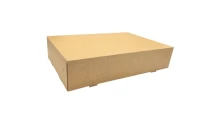 Cateringbox Mittel - Karton - 46,4x31,3x8 cm - 50 Stk./Karton