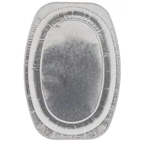 Aluminium Servierplatte Oval 43 cm - 50 Stk./Pack.