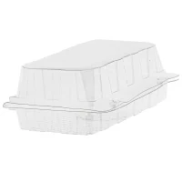 Blister für Gebäck/Brötchen APET H65 600 Stück