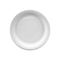 Pappplatte - Ø18 cm - Weiß - 1.000 Stk./Karton