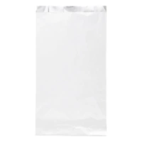 Papiergrilltasche mit Aluminium-Innenseite - Weiß - 29x16x6cm - 500 Stk./Pkg.