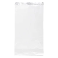Papier-Grillbeutel mit Aluminium-Innenseite - Weiß - 29x16x6cm - 1.000 St./Karton