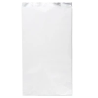 Papier-Grillbeutel mit Aluminium-Innenseite - Weiß - 35x20x9cm - 1.000 St./Karton