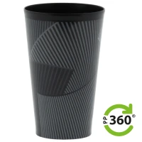 Wiederverwendbarer Kaffeebecher WAVES - 200cc - PP360 - 100 St./Pkg