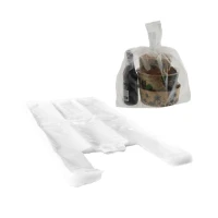 LDPE-Hemdtragetaschen transparent 300 + 200 x 600 mm 35μ - 1.000 Stk./Karton