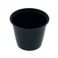 Portionierbecher PP schwarz 5.5OZ - Ø73mm