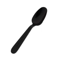 Wiederverwendbarer Löffel 151 mm Schwarz PPMF – 1.000 Stk./Ktn.
