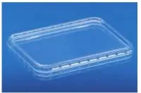 DECKEL 390 KLAR PET 180X135X8,5MM P400