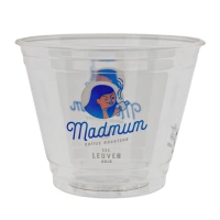 Nachhaltiger Plastikbecher/Shaker PET360® 270cc /9oz - 1.000 Stk/Verp. MADMUM