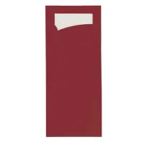 POCHETTE BORDEAUX 95X220MM