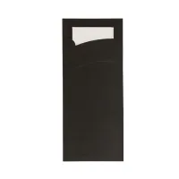 POCHETTE SCHWARZ 85X190MM