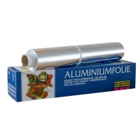 Alufolie - 18µ - in Spenderbox - 45cm x 150m