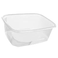 Lebensmittelschale PS 220/200cc Transparent 108x82x39mm - 1.000 St./Karton