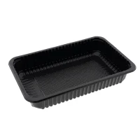 Speisetablett PP Schwarz MP2500 75mm - 1.152 St./VE