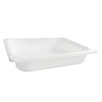 Lebensmittel Tablett PP 1/2 G IM Weiß 60mm – 100St/DS