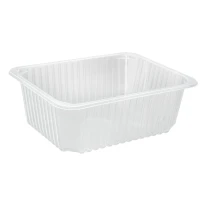 PP-Menüschale 227/80 Thermoform 1V Transparent - 294 Stk./Karton