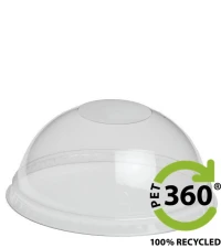 Domdeckel (PET360) Ø95mm ohne Öffnung - 1000 Stk./Karton