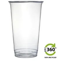 Nachhaltiger Plastikbecher/Shaker PET360® 590cc /20oz – 1.000 Stk/Karton