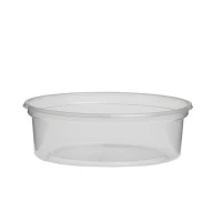 Rundes PP-Behälter 101mm - Inhalt: 125cc - 1.000 Stk/Karton