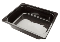 PP Gastro Half - Spritzguss - 325/40 - Schwarz - 325x265x40mm