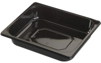 CPET Gastro Halb Schwarz/60mm - 80 Stück/DS.