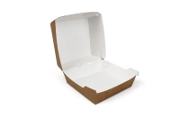 Hamburgerbox GIANT - Karton - Gutes Essen - 90x180x180mm