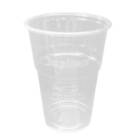 Nachhaltiges Kunststoffbierglas - Jupiler - PET360® 250 cc (300 cc max) - 1.250 St./Stk.