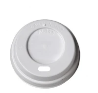 Deckel Weiß (PS) für Becher 62mm/4oz - 1000 Stk/Karton