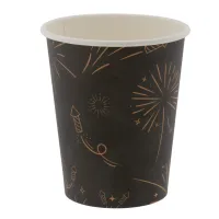 Pappbecher Neujahrsfeuerwerk 200cc/8oz - 1.000 Stk./Krt.