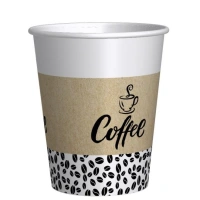 Kaffeebecher - New Beans - Karton - 200cc/8oz