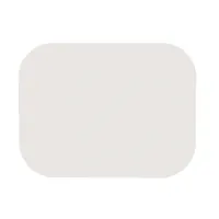 Kartondeckel für Aluminiumbehälter 130×100×42mm – 1.000 Stk./ds.