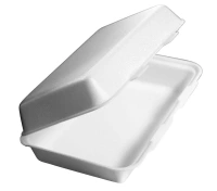 Lunch- und Frühlingsrollenbox groß XPS weiß - 220 Stk/Ktn