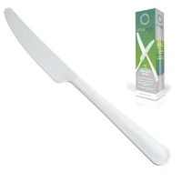 Messer Wiederverwendbar Gaia 197mm Elfenbein PPMF - 200St (20Dtz x 10St)