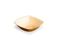 Palmblatt-Schale Quadratisch 9x9x3cm - 42 Stk/Pck