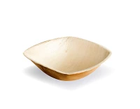 Palmblatt-Schale Quadratisch 14x14x5cm – 60 Stk/Ktn