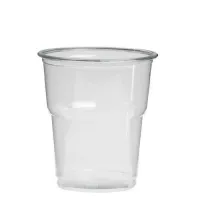 Kunststoff-Trinkglas (rPET) 200cc (max. 250cc) - 1.250 Stk./Karton