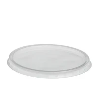 Deckel PP Schale rund Ø115mm Transparent - 500 Stk/Karton
