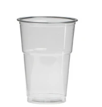 Kunststoff-Bierglas (rPET) 250cc (max. 300cc) - 1.250 St./Karton (mit SUP-Logo bedruckt)