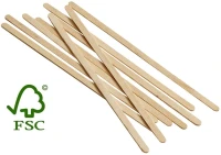 FSC-zertifizierte Holzrührstäbchen 178 mm, 500 Stück
