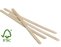 FSC Holzrührstäbchen 140 mm 2000 St./Pkg. (20 Pkg. à 1000 St.)